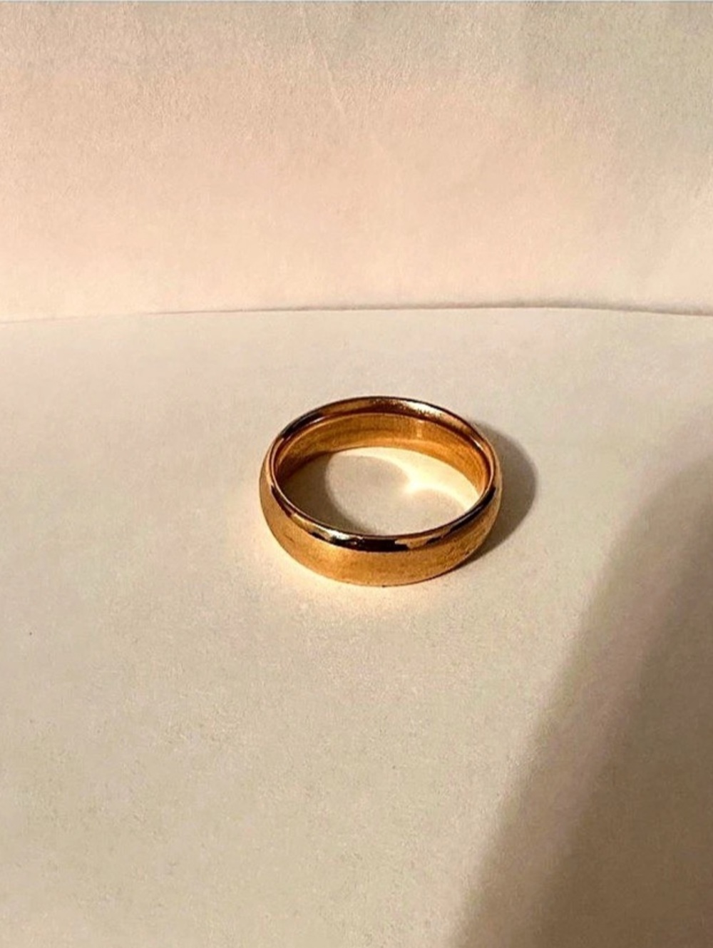 10K Gold Band Ring